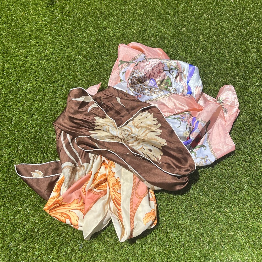 Satin Multi-use Scarfs